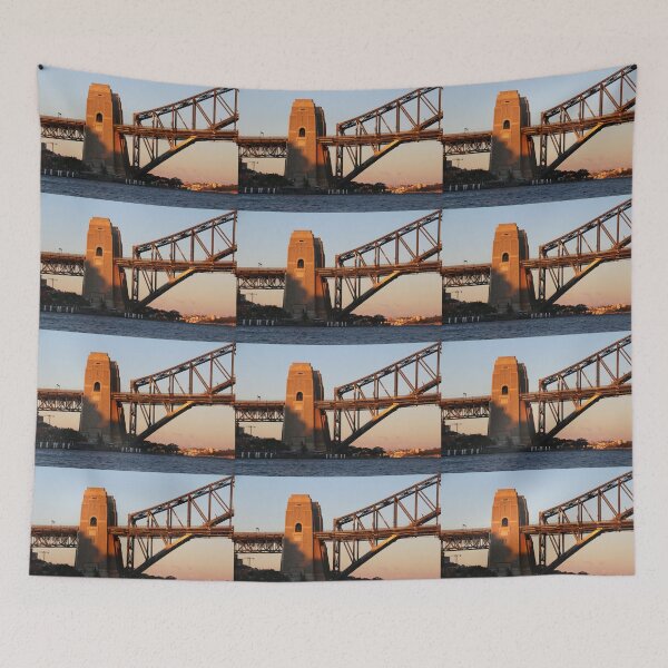 Item preview, Golden Hour Sydney Harbour Bridge designed and sold by Lauren Elizabeth Photograhy AU.