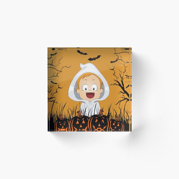 Item preview, kid with pumpkin halloween t-shirt designed and sold by KD8264.