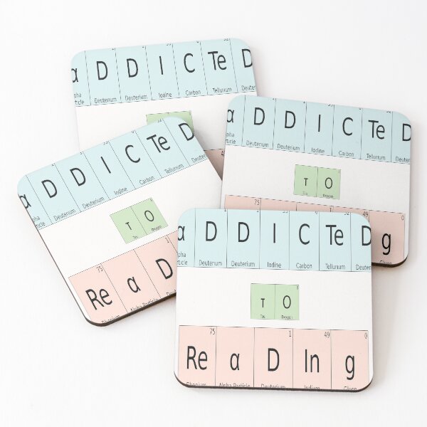 Item preview, Addicted to reading T-Shirt designed and sold by Invictopress.