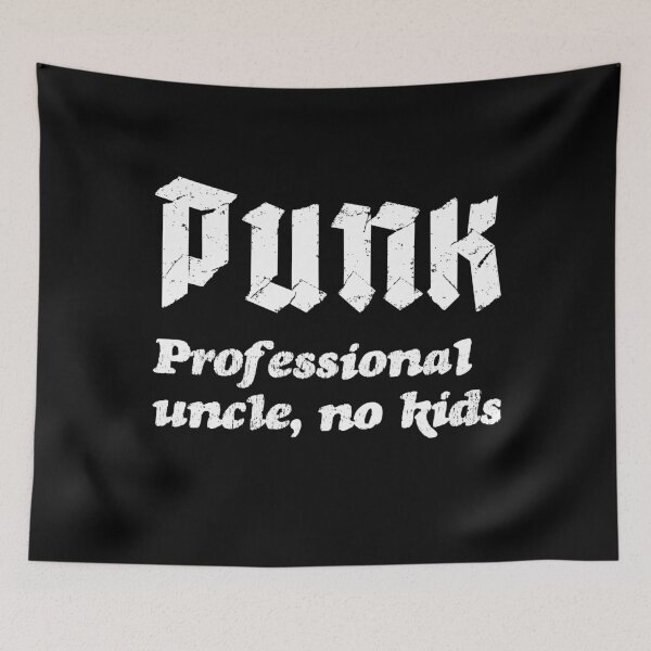 Item preview, Punk. Professional Uncle No Kids Punk Rock Design designed and sold by justjonboy.