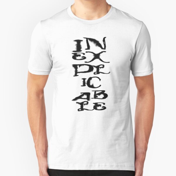 Inexplicable - The things you don't talk about Slim Fit T-Shirt