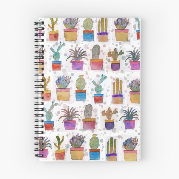 Item preview, Patrón de cactus de pintura de mano acuarela designed and sold by InovArtS.