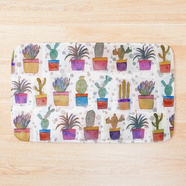 Item preview, Watercolor hand paint cactus pattern designed and sold by InovArtS.