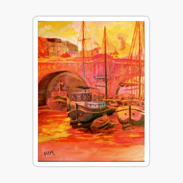 Venice at Sunset Sticker