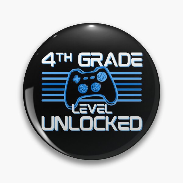 Artikelvorschau, 4th Grade Level Unlocked Fourth Grade Video Game Player Gear entworfen und verkauft von DynamicDesign.