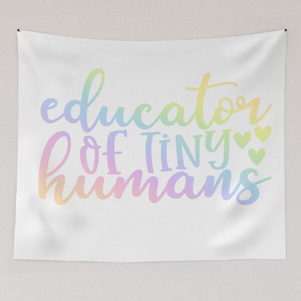 Item preview, Educator of tiny humans - funny teacher quote/gift  designed and sold by PickaSticka.