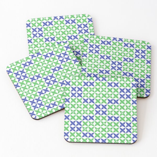 Item preview, Checkered pattern blue green designed and sold by KQ1985.