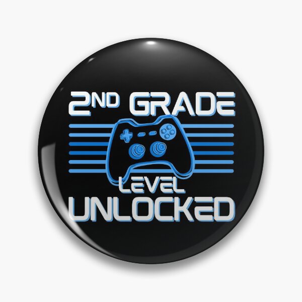 Item preview, 2nd Grade Level Unlocked Second Grade Video Game Player Gear designed and sold by DynamicDesign.
