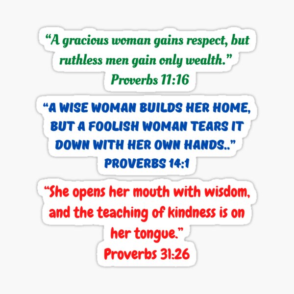 Item preview, Bible Scripture Verse Sticker Pack 4 designed and sold by Prayingwarrior.