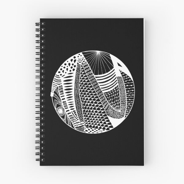 Item preview, Snake Eye Circle Zentangle Pattern Design designed and sold by kerimeart.