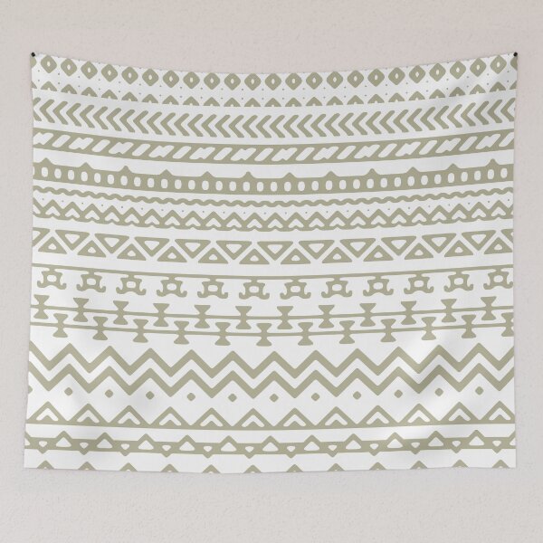 Item preview, Sage Aztec Boho Pattern designed and sold by Sadia Zaman.
