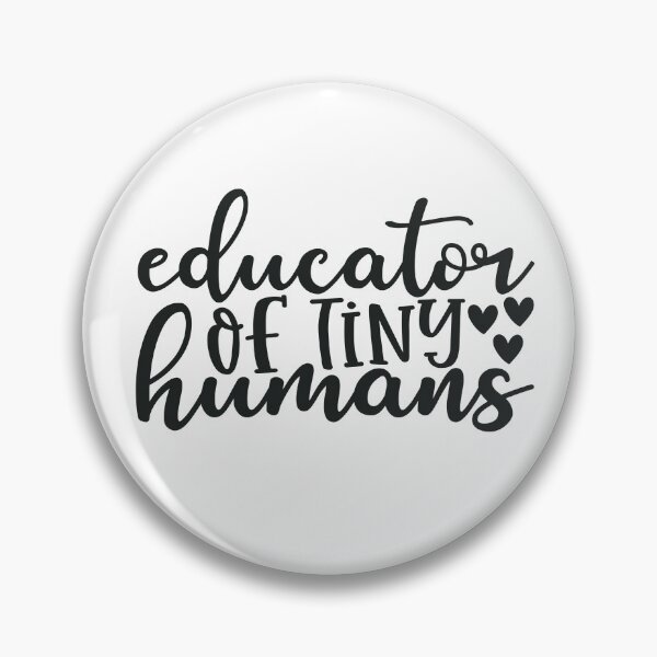 Item preview, Educator of tiny humans - funny teacher quote/gift (black) designed and sold by PickaSticka.