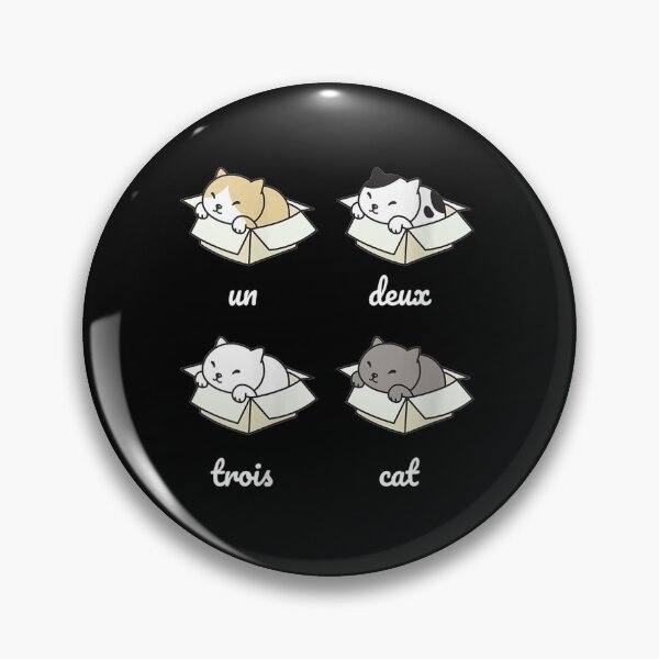 Item preview, Womens un deux trois cat Funny man and woman designed and sold by theoemmeline.