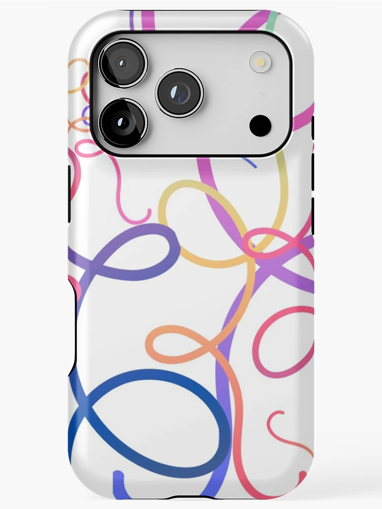 Thumbnail 1 of 4, iPhone Case, Colourful Ribbons designed and sold by RiadMannan.