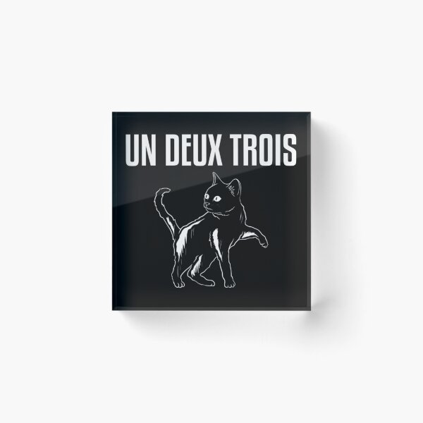 Item preview, Un Deux Trois Cat Funny Man Woman designed and sold by theoemmeline.