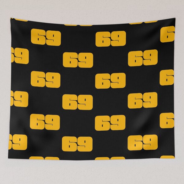 Item preview, Sixty Nine is just another number 69 number based text design designed and sold by Rakuten Mallor.