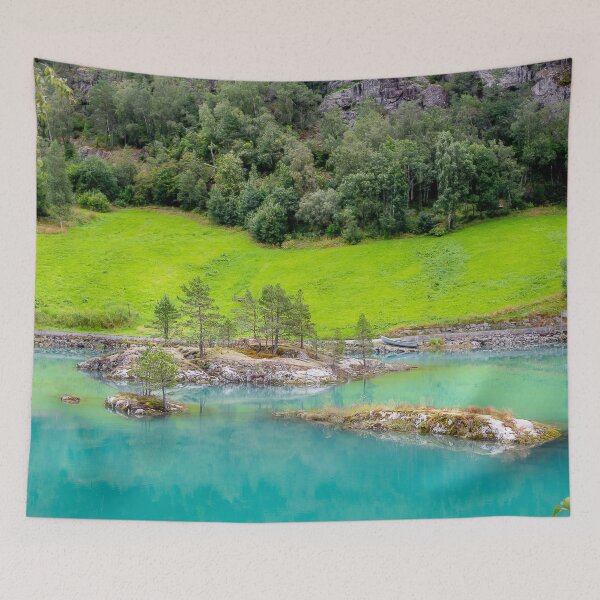 Item preview, Glacier Lake Landscape designed and sold by Nicklas81.