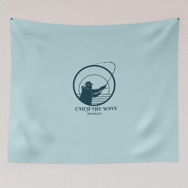 Item preview, Fisherman Catch The Wave designed and sold by Benn-IA.