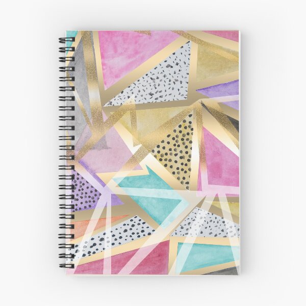 Item preview, Geometric Triangles Watercolor Paint Pattern designed and sold by InovArtS.