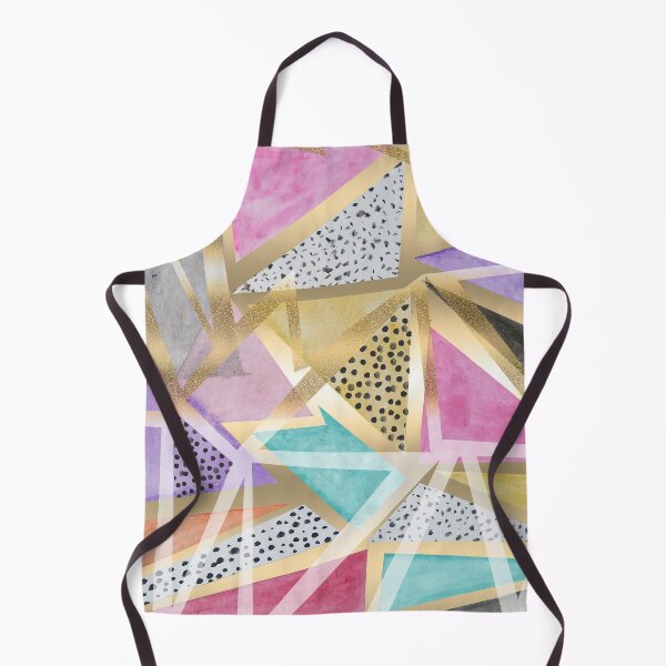 Item preview, Geometric Triangles Watercolor Paint Pattern designed and sold by InovArtS.