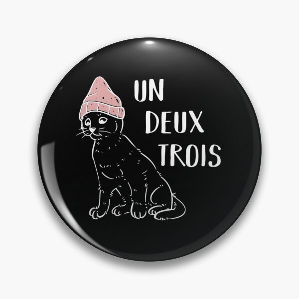 Item preview, Un Deux Trois Cat - Cute French Cat designed and sold by theoemmeline.