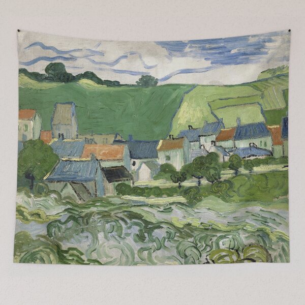 Item preview, View of Auvers, by Vincent van Gogh designed and sold by Irina Polyanskaya.