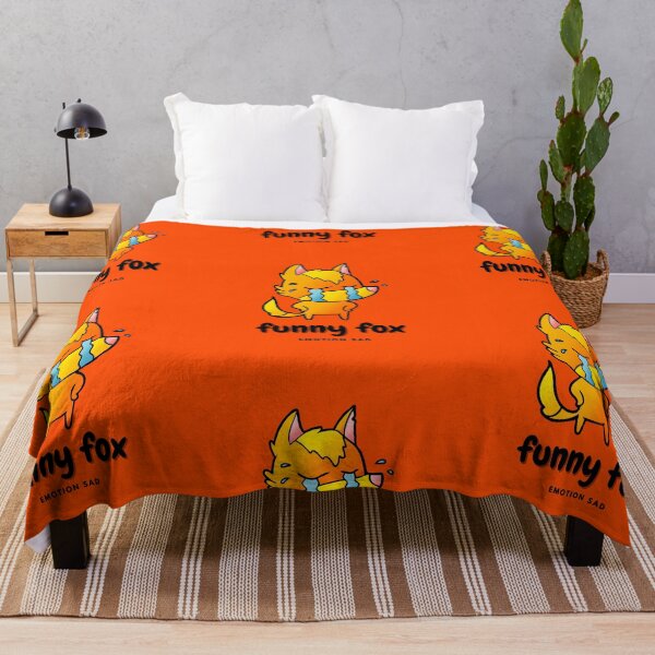 Item preview, funny fox t shirt emotion sad designed and sold by KD8264.