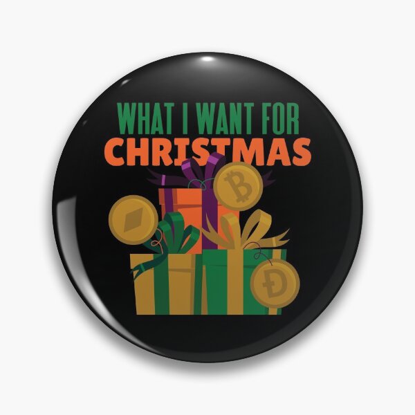 Item preview, What I Want For Christmas Is Crypto Dogecoin ETH Bitcoin Gear designed and sold by DynamicDesign.