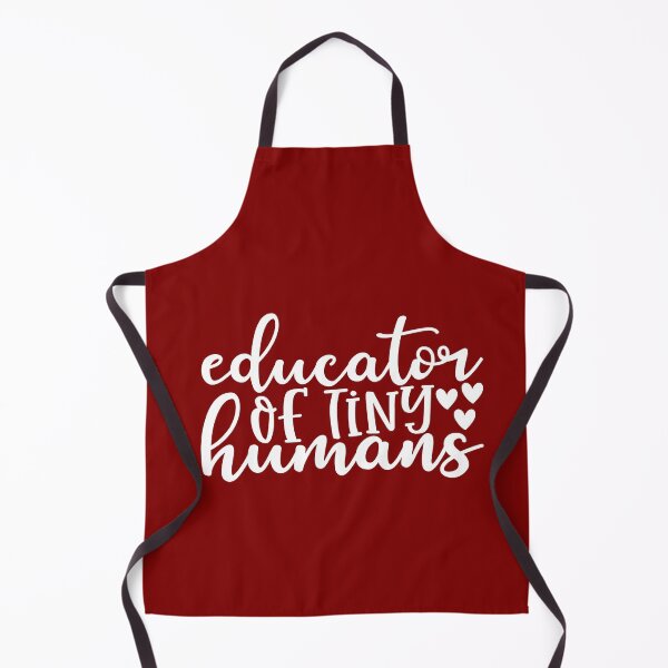 Item preview, Educator of tiny humans - funny teacher quote/gift (white/grey) designed and sold by PickaSticka.