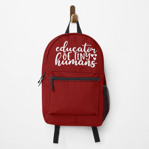 Item preview, Educator of tiny humans - funny teacher quote/gift (white/grey) designed and sold by PickaSticka.