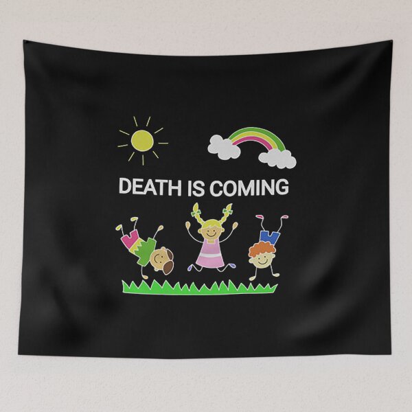 Item preview, DEATH IS COMING designed and sold by Ahmadeshop.