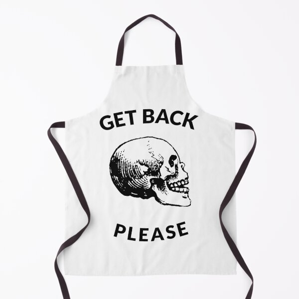 Item preview, Get Back Please Skull Social Distancing Artwork designed and sold by art-fox.