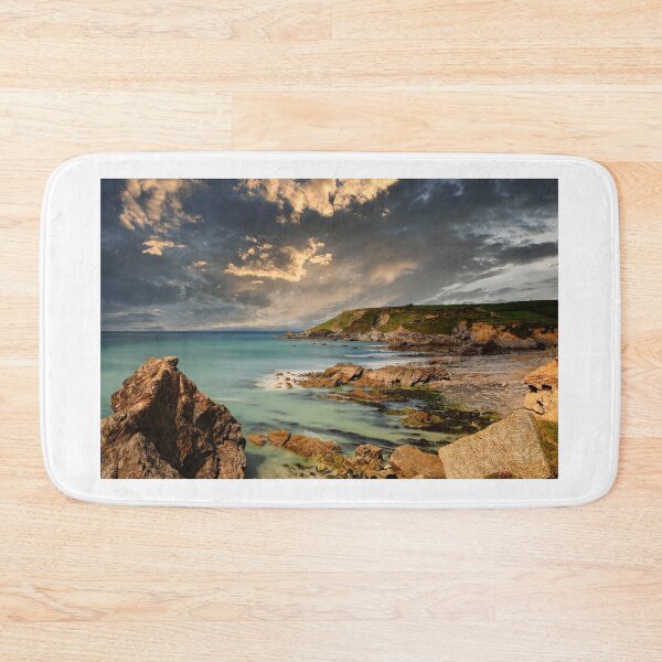 Item preview, Gunwalloe Beach, sunset at Church cove  designed and sold by kathleenjean.