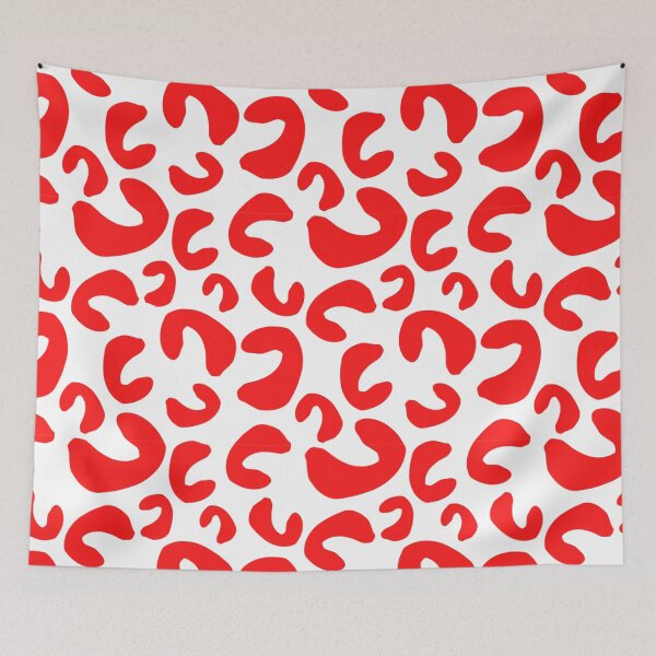 Item preview, Motif semicircles red abstract designed and sold by KQ1985.