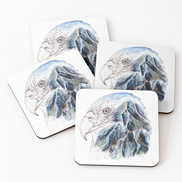 Item preview, Eagle and mountains designed and sold by Elena-Kot.