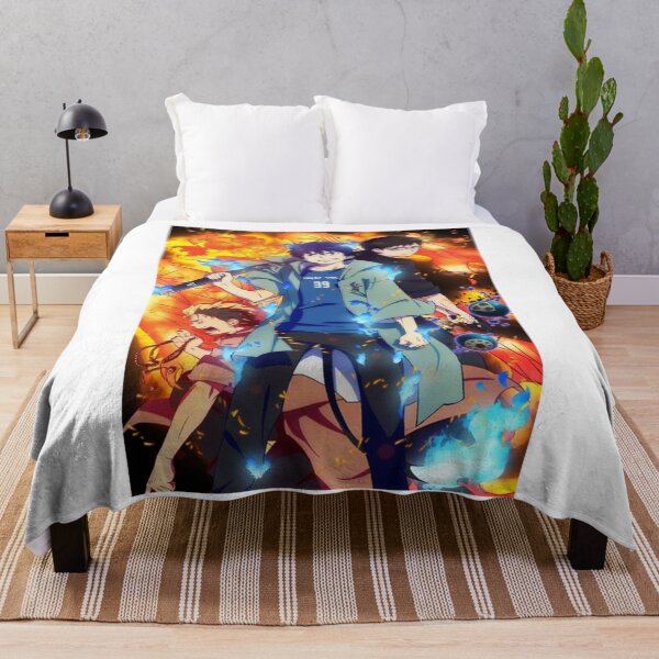 Item preview, Rin suguro yukio exorcist fantasy blue poster designed and sold by DarylBernice.