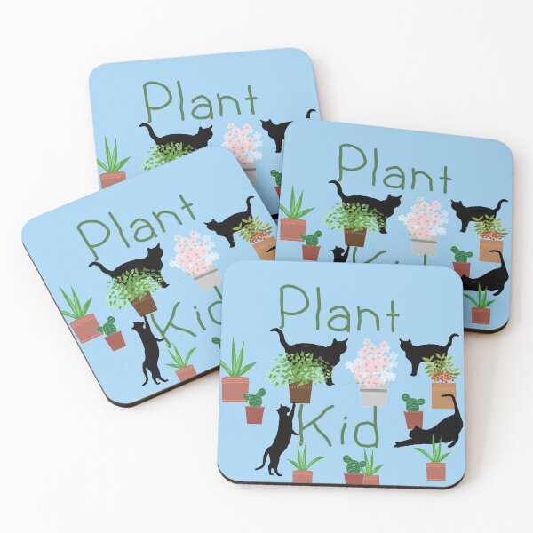 Item preview, Cat Watering Plants-Plants Grow at Your Own Pace-Plant Kid designed and sold by DiensDesign.