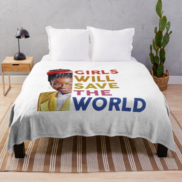 Item preview, AMANDA GORMAN GIRLS WILL SAVE THE WORLD designed and sold by Ahmadeshop.