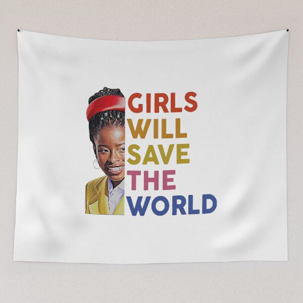 Item preview, AMANDA GORMAN GIRLS WILL SAVE THE WORLD designed and sold by Ahmadeshop.