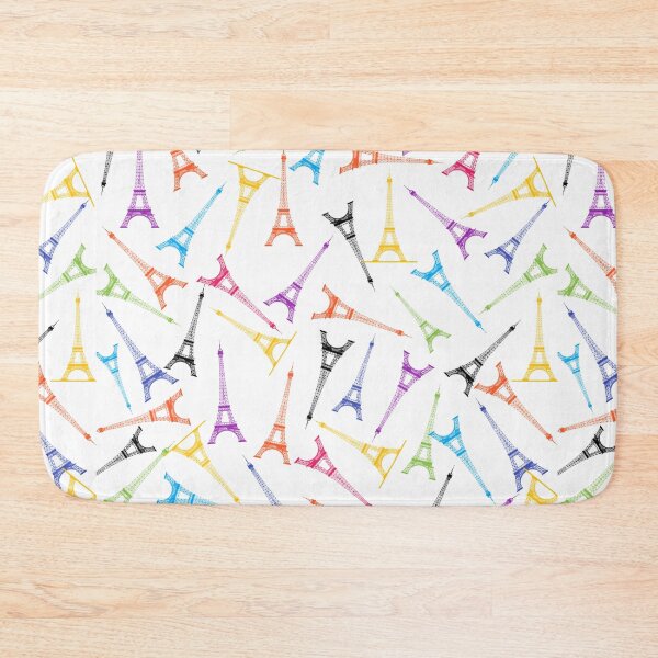 Item preview, COLORFUL EIFFEL TOWER ABSTRACT PATTERN - Addicted to paris designed and sold by samArtline.