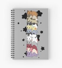 Twelve- Vessel Loaf Stack Spiral Notebook