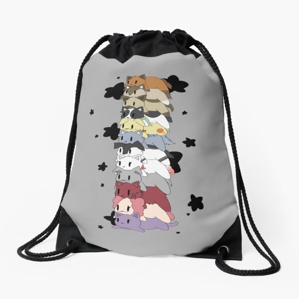 Twelve- Vessel Loaf Stack Drawstring Bag