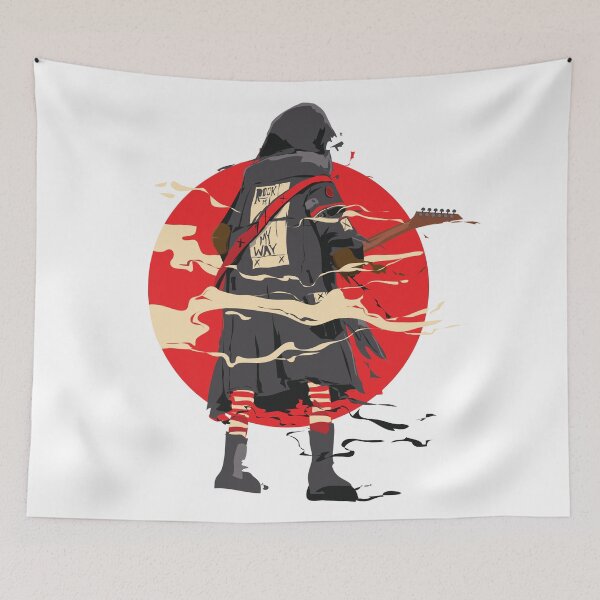 Item preview, Vector Illustration Rockstar Guitarist Poster designed and sold by Peekonet.