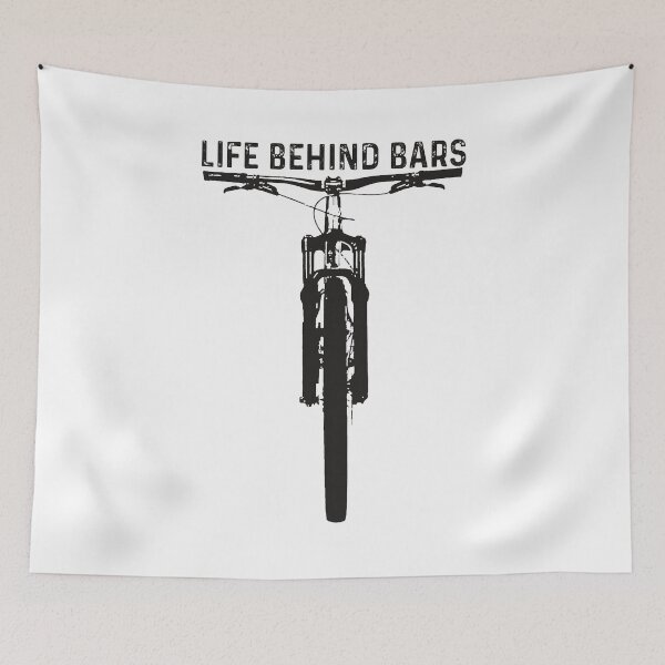 Item preview, BICYCLE LIFE BEHIND BARS designed and sold by Ahmadeshop.