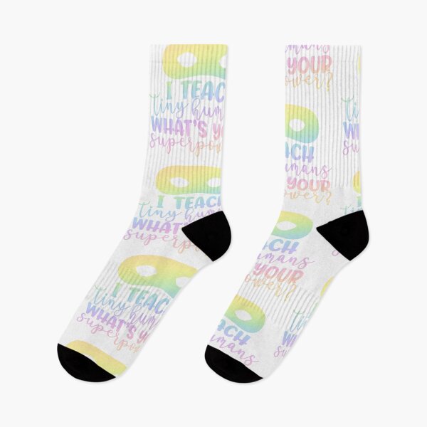 Item preview, I teach tiny humans whats your superpower? - funny teacher quote/gift  designed and sold by PickaSticka.