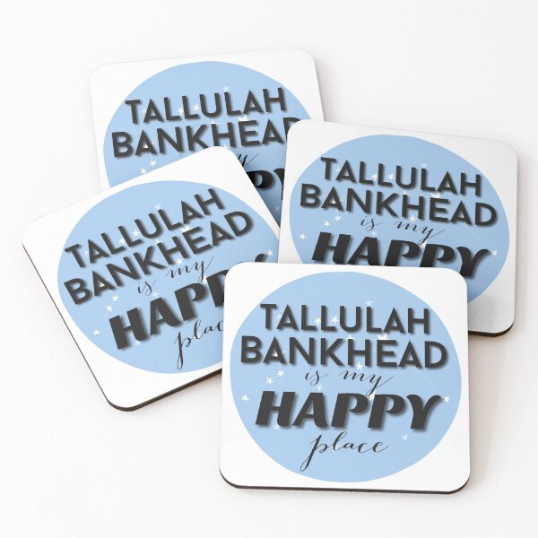 Item preview, Tallulah Bankhead is My Happy Place Aquarius Start Sign Constellation  designed and sold by Arkadina.