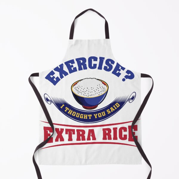 Item preview, Exercise I Thought You Said Extra Rice designed and sold by lando218.
