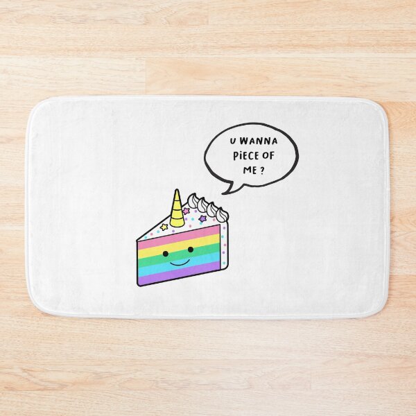 Item preview, trouble baker - unicorn cake - u wanna piece of me designed and sold by SunsetCloud.