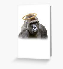 Harambe Greeting Card
