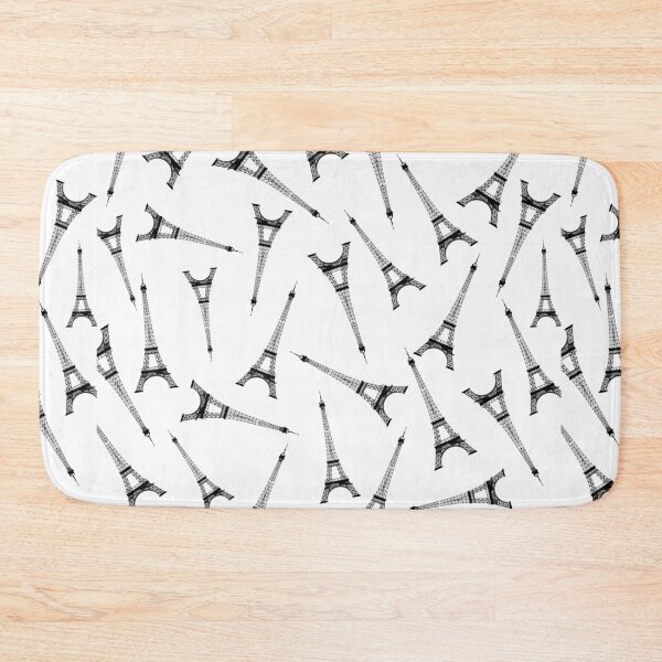 Item preview, EIFFEL TOWER IN MONOCHROME ARTLINE PATTERN - ADDICTED TO PARIS designed and sold by samArtline.